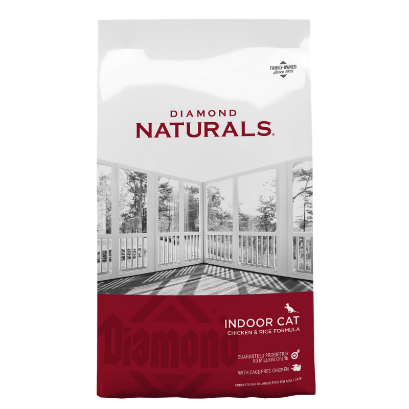 Diamond Naturals Indoor Cat (Hairball Control) 1 Kg