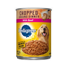 Pedigree Lata Chopped With Beef 375Gr