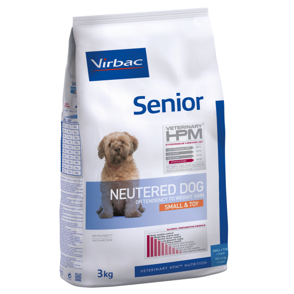 Virbac Dog Senior Neutered Small Y Toy 3 Kg