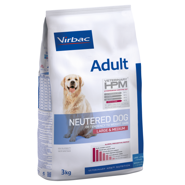 Virbac Dog Adult Neutered Large & Medium 3 Kg