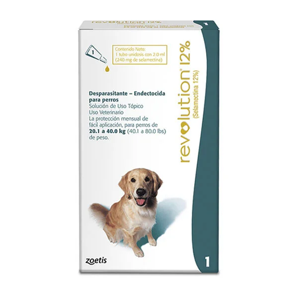Revolution 12% 2Ml Verde (20-40Kg)