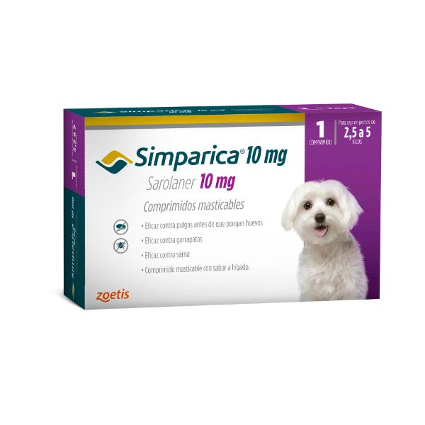 Simparica 10Mg (2.5-5Kg) Morada