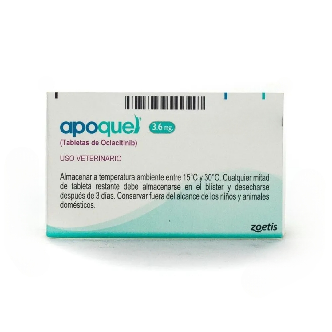 Apoquel Masticable 3.6 Mg 20 Tabs