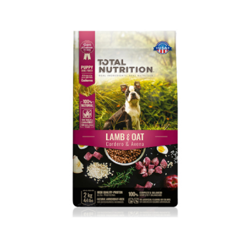 Total Nutrition Cordero Avena 4Kg Cachorro