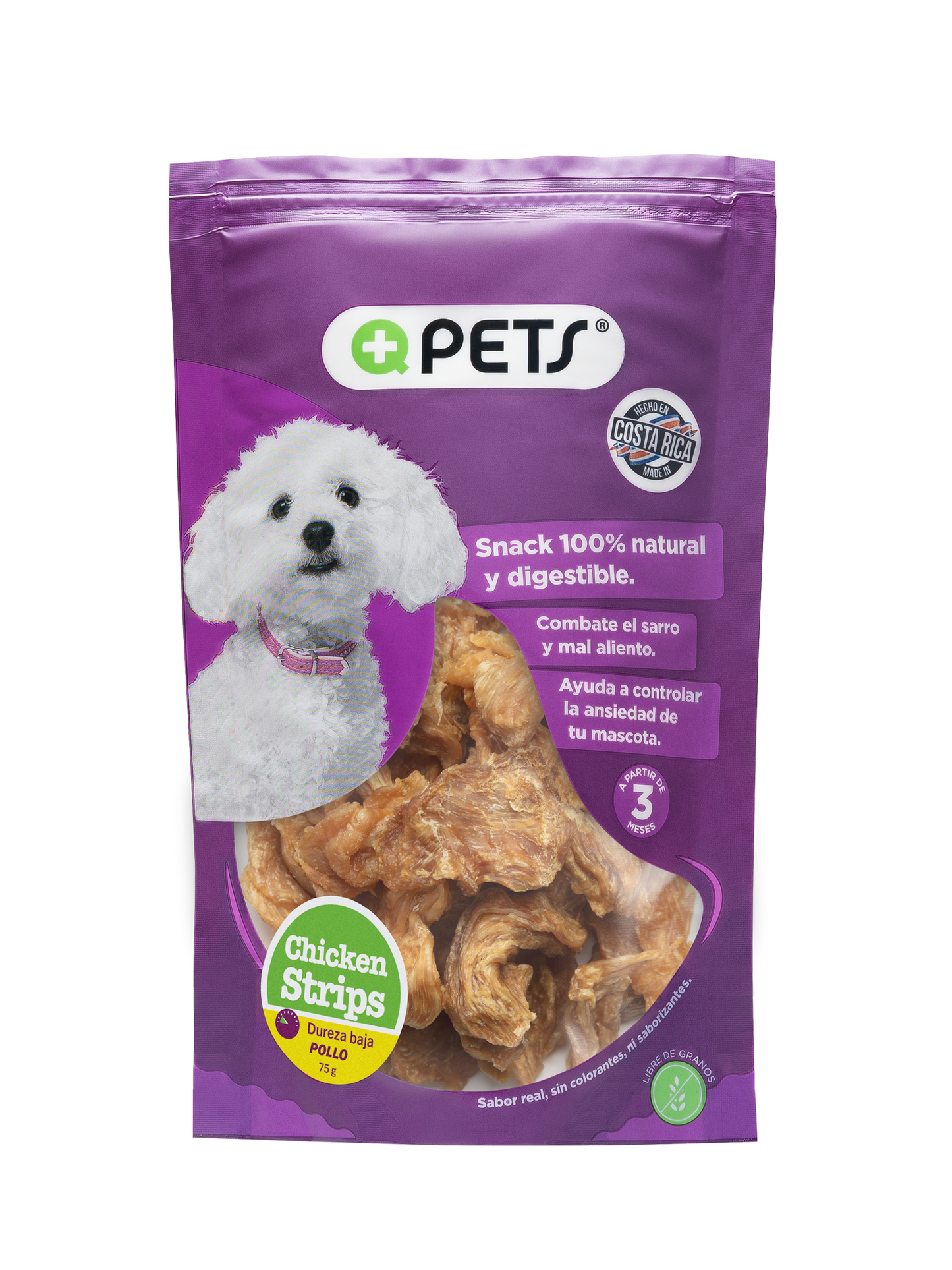 Q Pets Chicken Strips 75Gr
