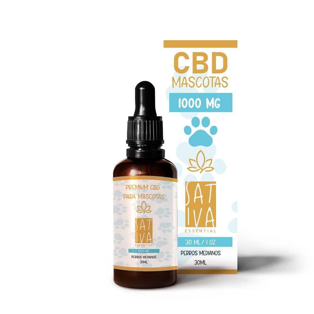 Sativa Aceite Cbd Para Mascotas - Potencia 1000Mg