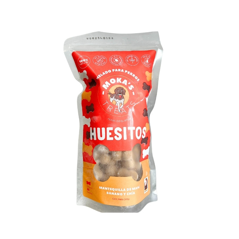 Mokas`S Treats Huesitos Mokaâ´S Banano 35 Uds
