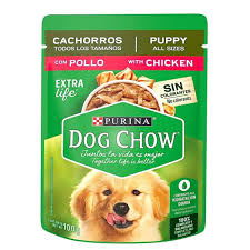 Pouchedogchowcachorropollo100G