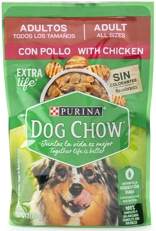 Pouchedogchowadpollo100G