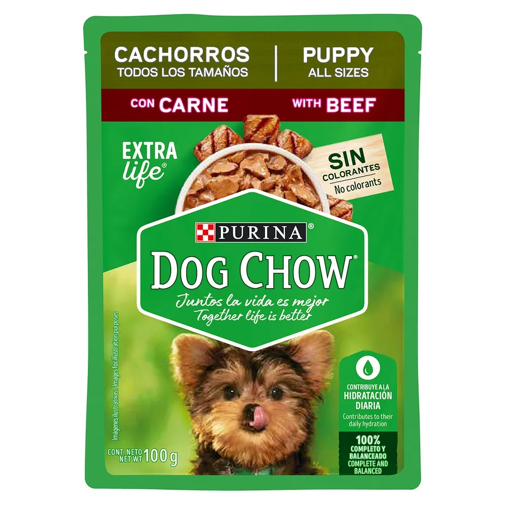Pouch Dog Chow Cachorro 100Gr