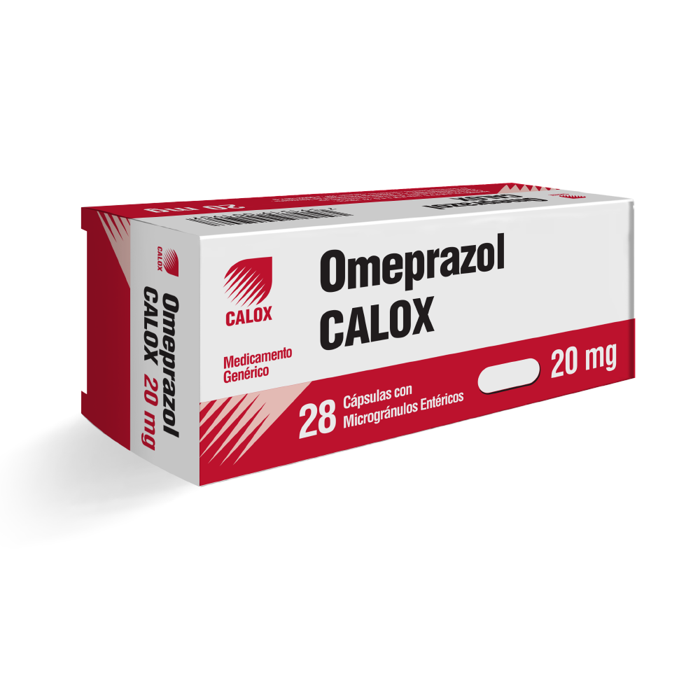 Calox Antiacido Perro Y Gato Omeprazol 20 Mg X 7 Caps