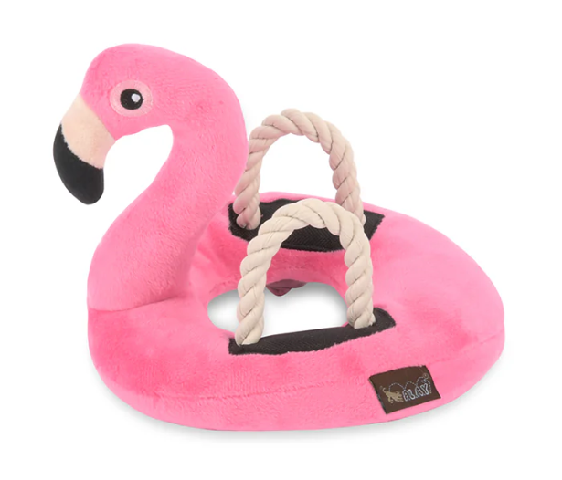 Tropical Paradise Flamingo Float