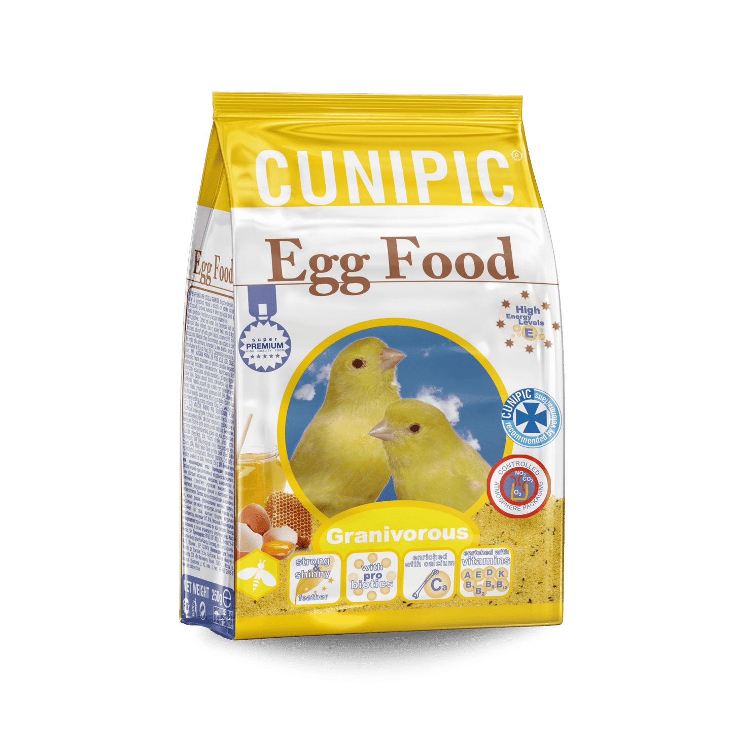 Cunipic Egg Food Granivory 250G.