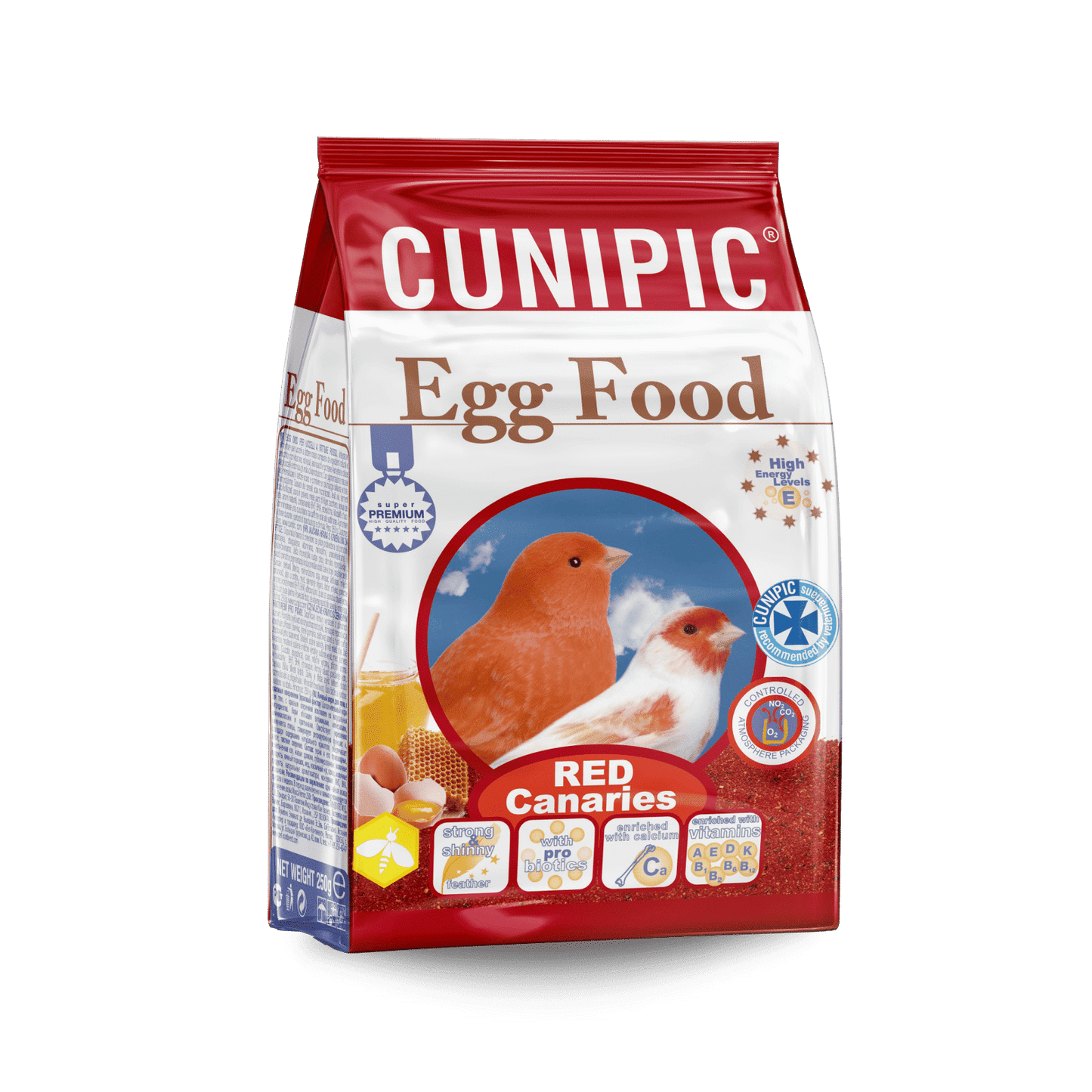 Cunipic Egg Food For Red Canary 250G.