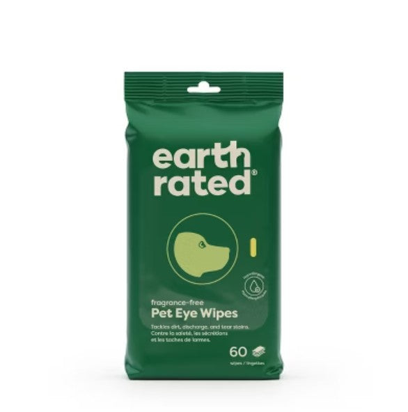 Earth Rated Toallas Humedas Ojos Paquete 60 Uds