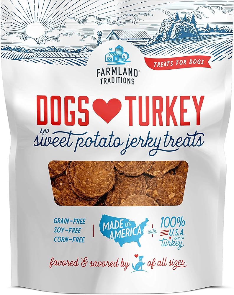 Dogs Love Turkey & Potato Jerky Treats