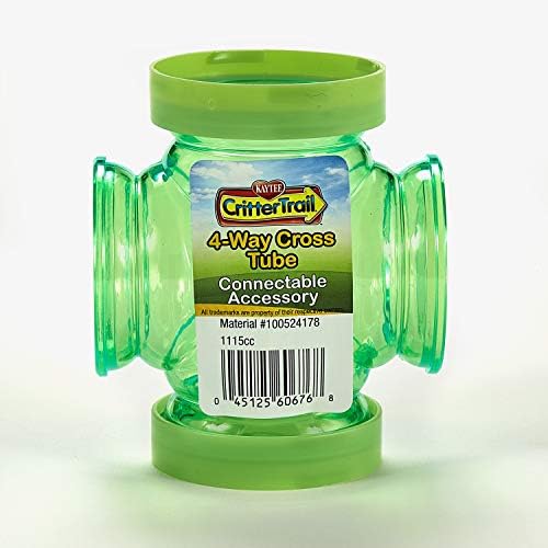 Kaytee Crittertrail  Fun-Nel Tube 4Way Cros Dsp 4/12Mpk