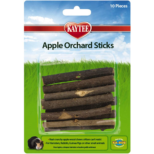 Kaytee Apple Orchard Sticks 6/12Mpk 10Ct
