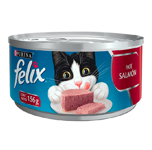Fx Alimiento Humedo Gato Adulto Paté Salmón 156 Gramos