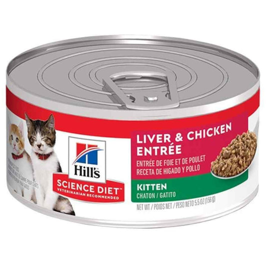 Hills Sd Feline Kitten Ckn Entree 155 Gr*