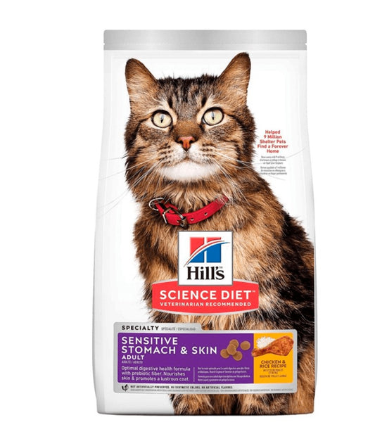 Hills Sd Feline Adult Skin+Stomach 1.58 Kg*