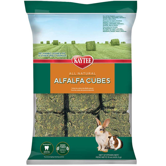 Kaytee Alfalfa Cubes 15Oz