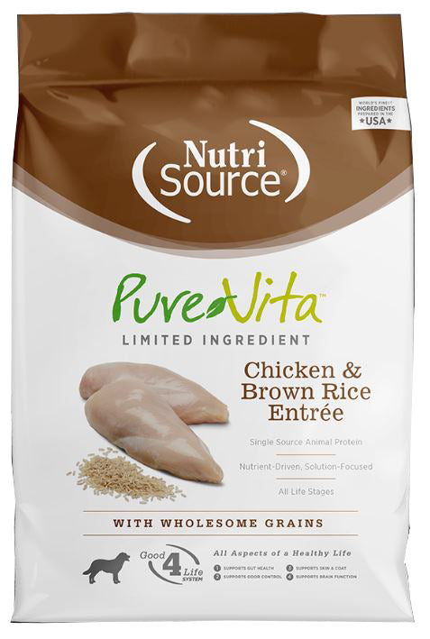 Pure Vita Chicken Brown Rice  2.26 Kg