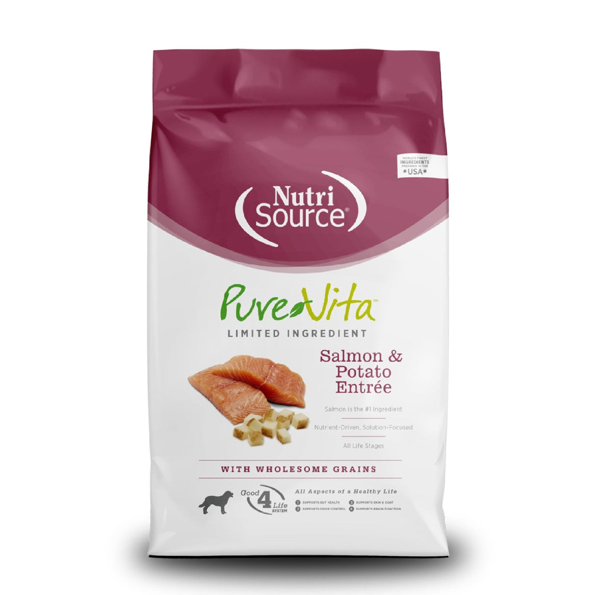 Pure Vita Alimento Seco Para Perro Salmon 2.26Kg
