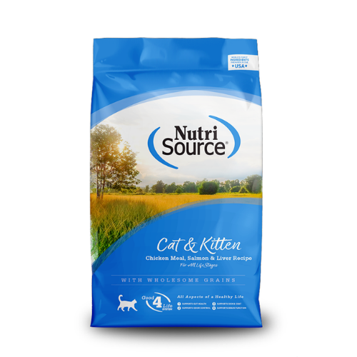 Ns Alimento Seco Para Gato Adulto Y Cachorro De Salmón 3 Kg