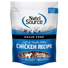 Nutri Source Treats Perro Libre De Granos Pollo  179G