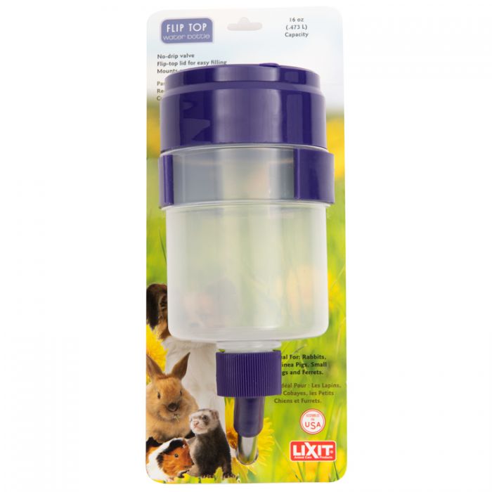 Flip Top Bebedero Roedor Bebedero 473 Ml