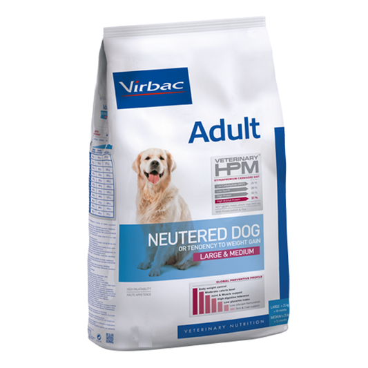 Virbacadult Neutered Dog Large & Medium 12 Kg