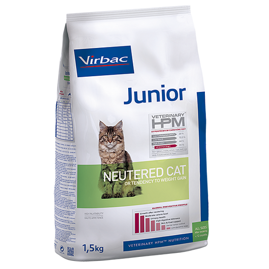 Virbac Cat Junior Neutered 1.5 Kg