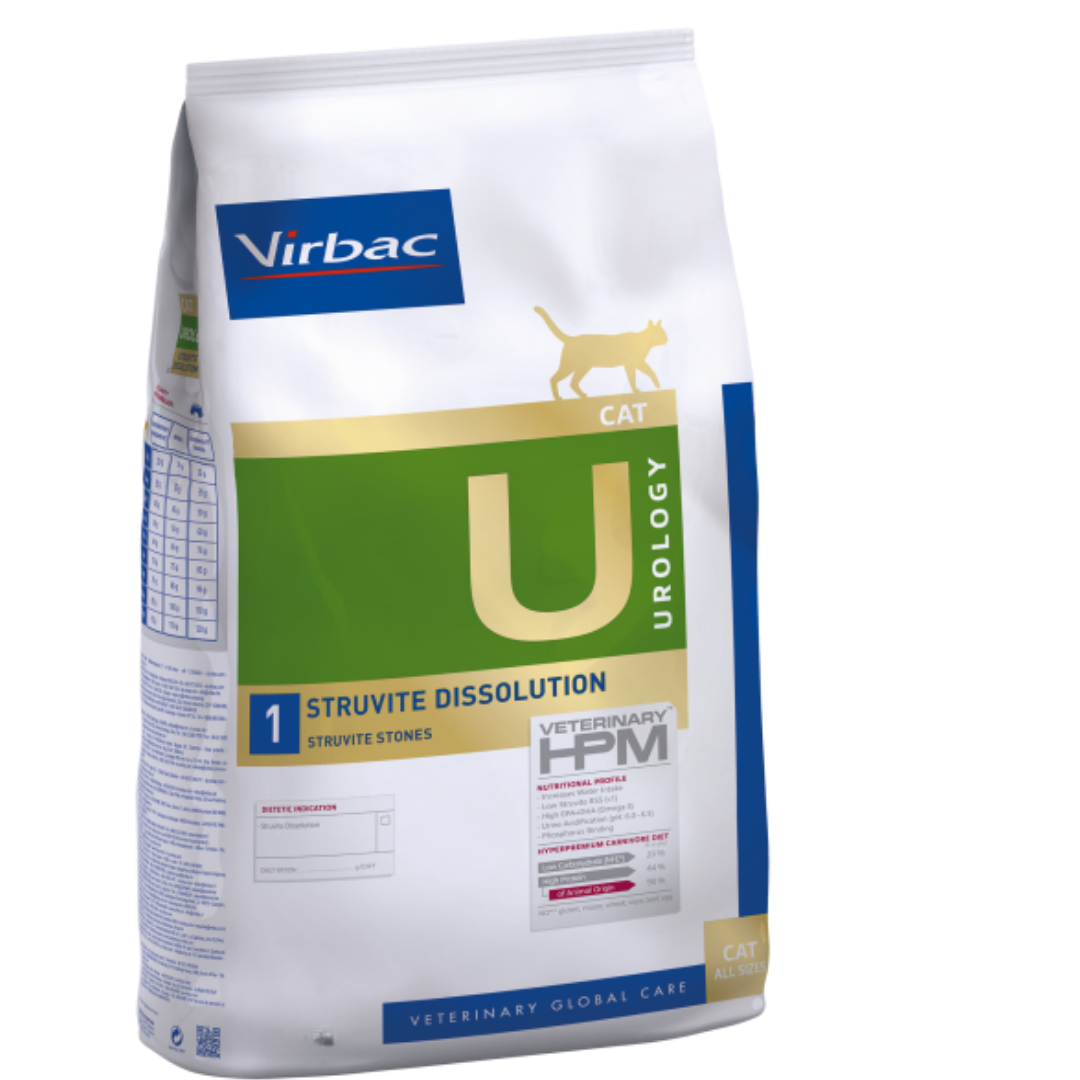 Virbac Cat U1 - Urology Struvite Dissolution 1.5 Kg