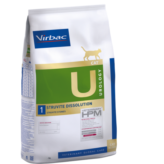 Virbac Cat U1 - Urology Struvite Dissolution 1.5 Kg