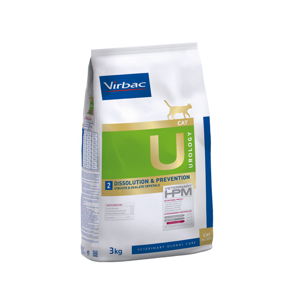 Virbac Cat U2 - Urology Dissolution & Prevention 2 3 Kg