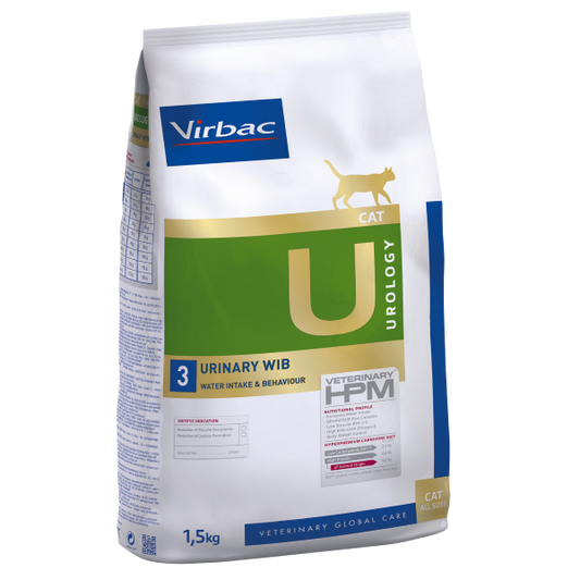 Virbac Cat U3 - Urology 3  Wib 1.5 Kg