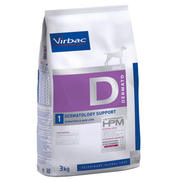 Virbac Dog D - Dermatology 3 Kg