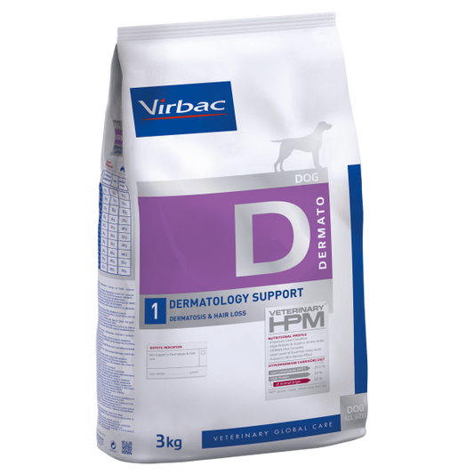 Virbac Dog D - Dermatology 3 Kg
