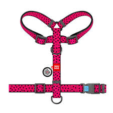 Waudog Watermelon Dog Harness Width 9/16", Length  16-22"