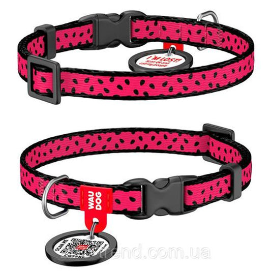 Waudog Collar Perro Sandía 20-30 Cm