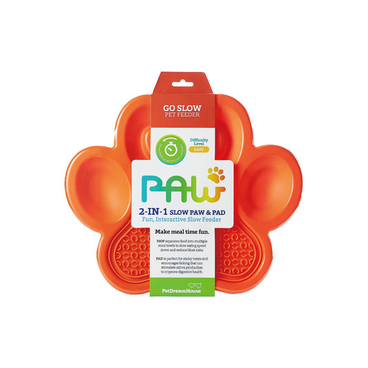 Pet Dream House Paw 2 In 1 Mini Slow Feedery Lick Pad