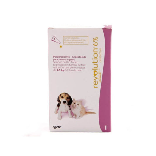 Revolution 6% 0.25 Ml Rosado (-2.5Kg)