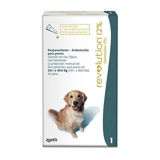 Revolution 12% 2Ml Verde (20-40Kg)