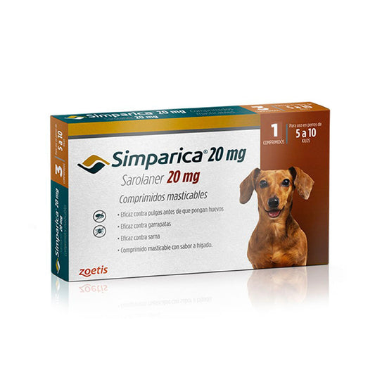 Simparica 20Mg (5.1-10Kg) Cafe