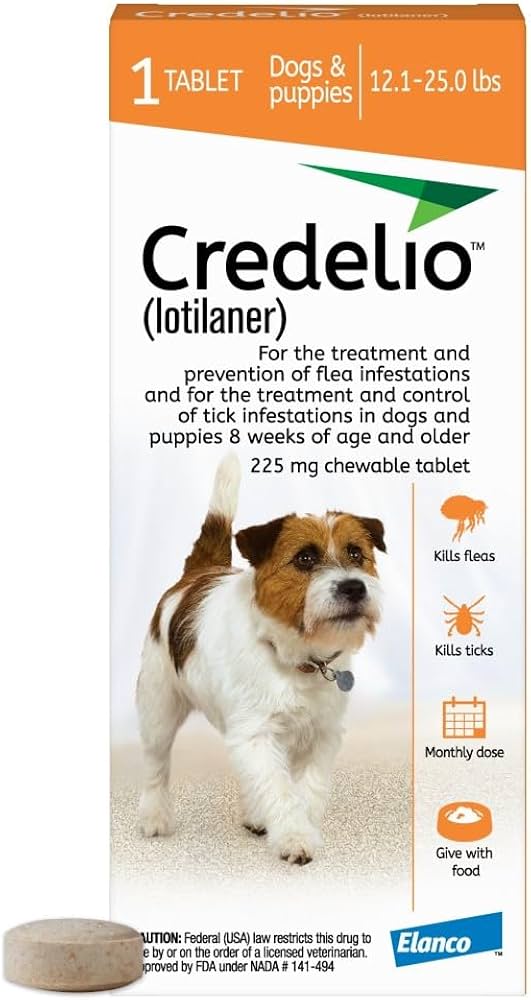 Credelio Tab 225Mg (5,6 - 11,0Kg) 1 Tab