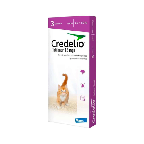 Credelio Gato 12Mg (0.5-2 Kg) 1 Tab