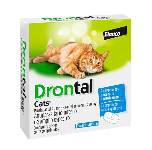 Drontal Gato Caja 2 Unidades