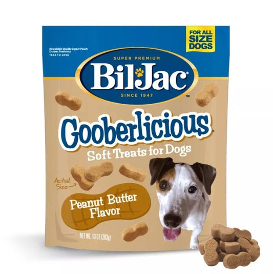Bil-Jac Treats Para Perro  Sabor A Mani Y Pollo 283G