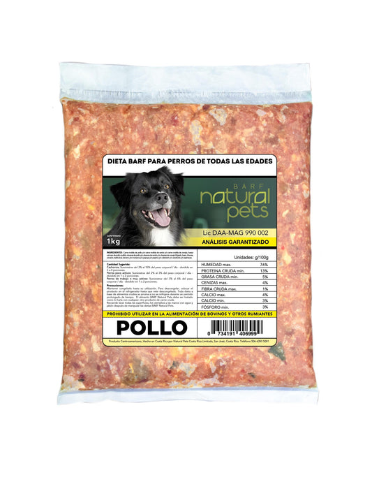 Dieta Barf Pollo 500 Gr